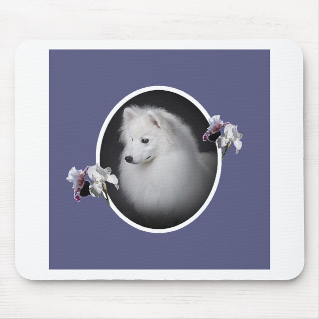 American Eskimo Pretty Face Mouse Pad (Front)