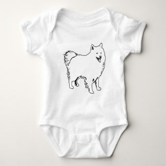 American Eskimo Pride Baby Bodysuit