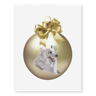 American Eskimo Temporary Tattoos