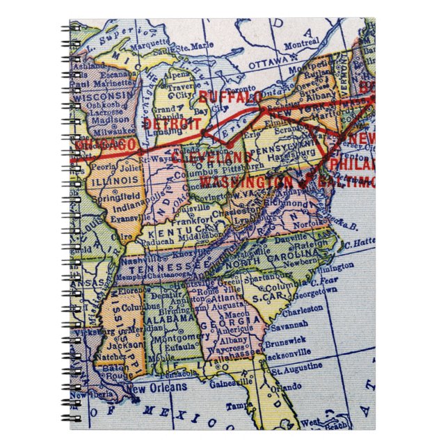 AMERICAN EXPRESS SHIPPING NOTEBOOK (Front)