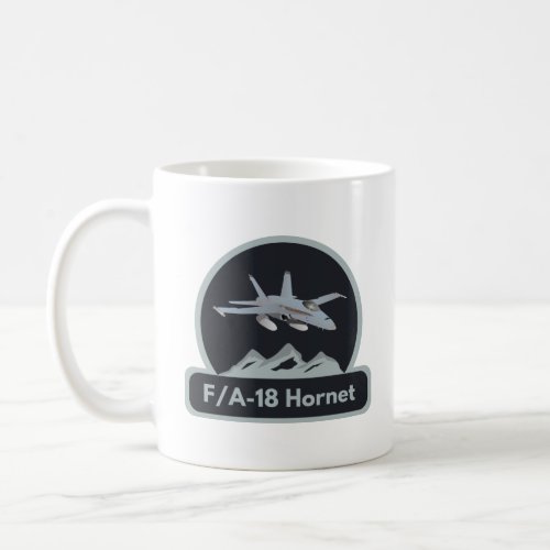American FA_18 Jet Fighter Coffee Mug