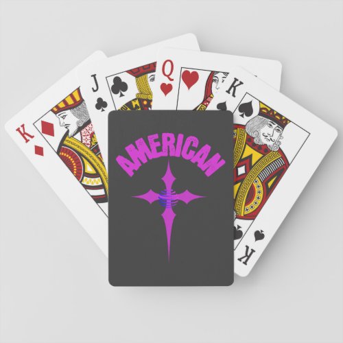 American Faith Movement Poker Cards