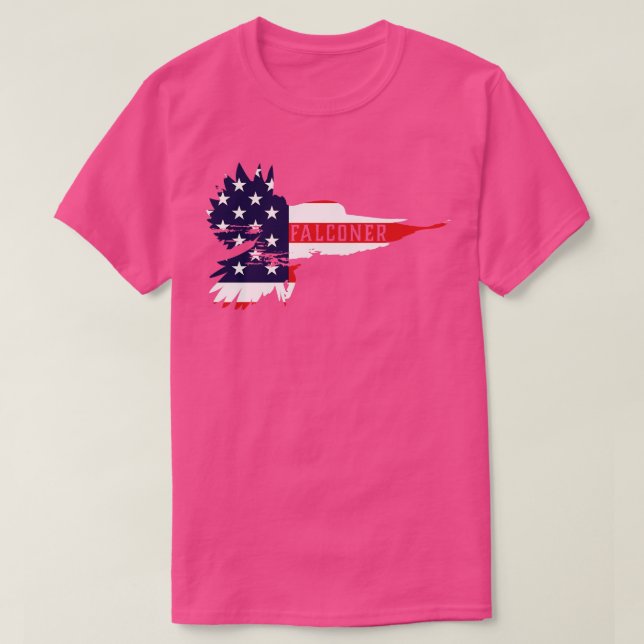 American Falconer T-Shirt (Design Front)