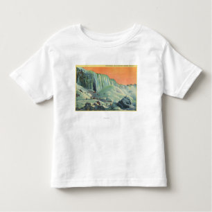 American Falls in Winter with Sunset Toddler T-shirt