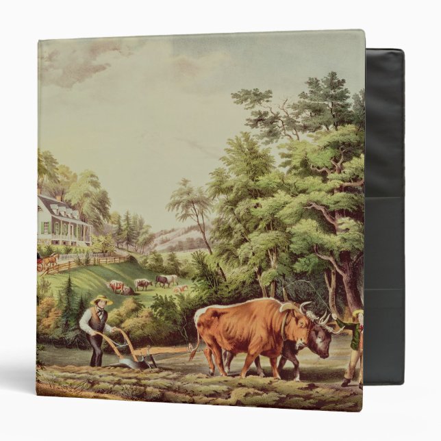 American Farm Scenes Binder (Front/Inside)
