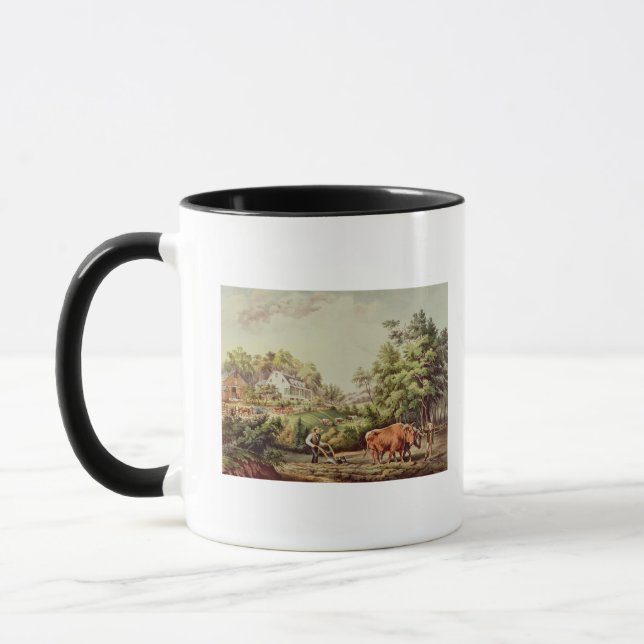 American Farm Scenes Mug (Left)