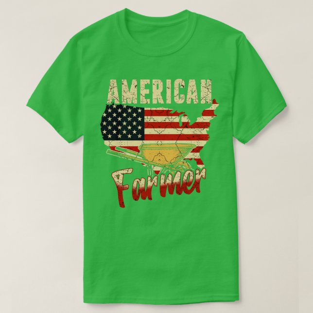 American Farmer 7 T-Shirt (Design Front)