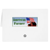 American Farmer Cards (Back Horizontal)
