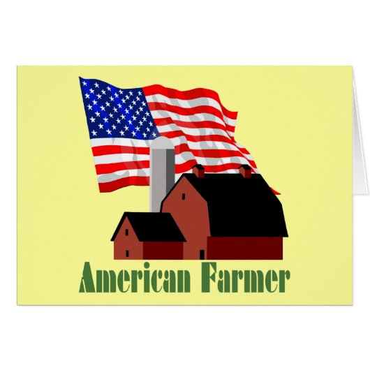 American Farmer Cards (Front Horizontal)