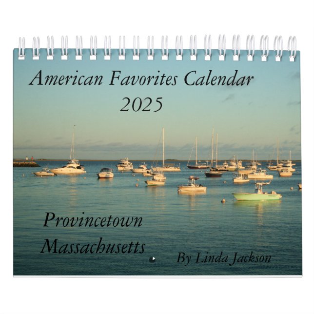 American Favorites 2025 Calendar (Cover)
