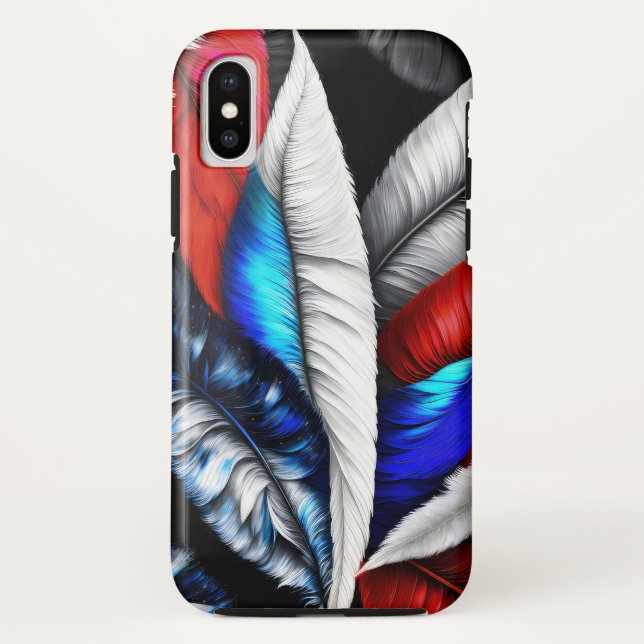 American Feathers Case-Mate iPhone Case (Back)