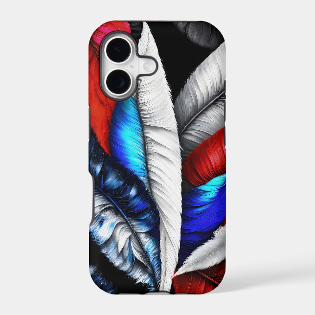 American Feathers Case-Mate iPhone Case (Back)