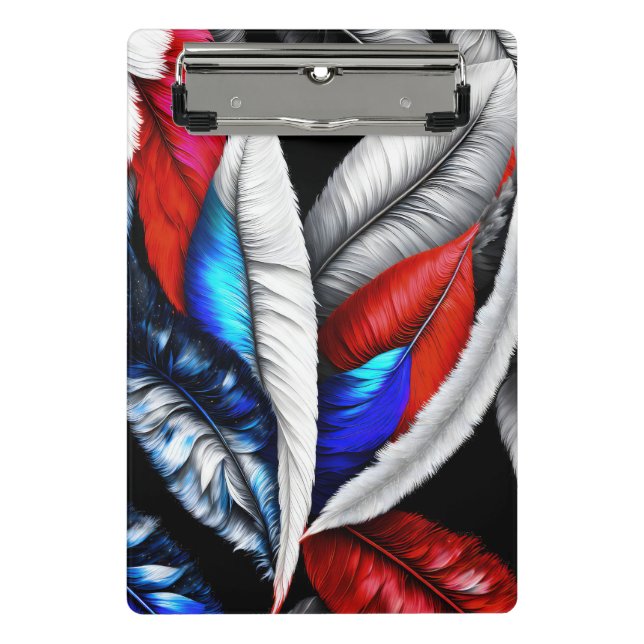American Feathers Mini Clipboard (Front)