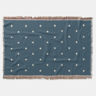American Fifty States Star Canton Throw Blanket
