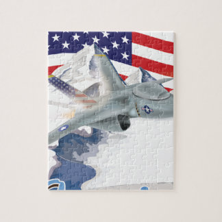 American fighter Jet Jigsaw Puzzle