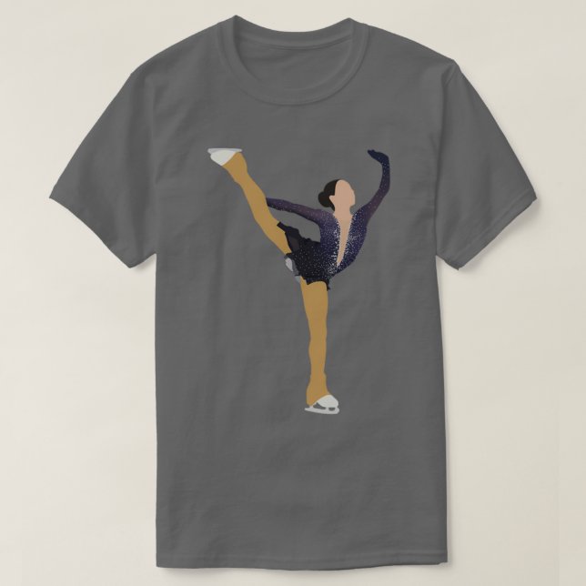American Figure Skater Alysa Liu T-Shirt (Design Front)