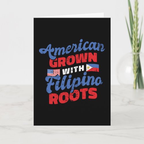 American filipino card