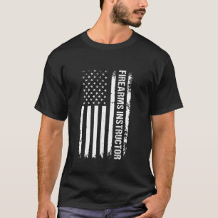 American Firearms Instructor Gun Range Safety Offi T-Shirt