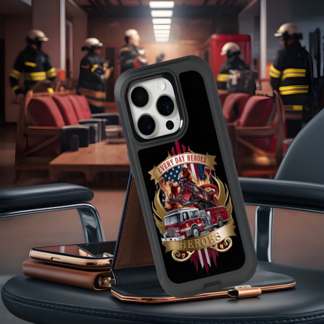 American Firefighter Heroes iPhone 15 Pro Case (Creator Uploaded)