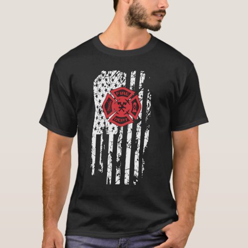American Firefighter T_Shirt