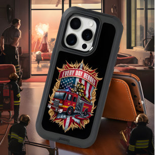 American Firefighters Valor iPhone 15 Pro Case