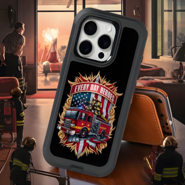 American Firefighters Valor iPhone 15 Pro Case (Creator Uploaded)