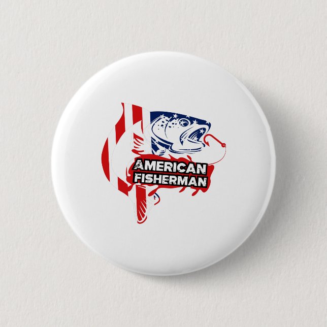 American fisherman button (Front)