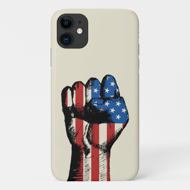 American Fist Case-Mate iPhone Case (Back)