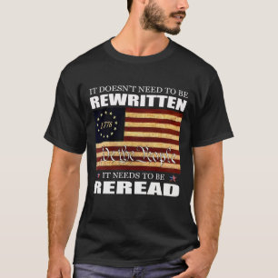 American Flag 1776 We The People Bill of Rights T-Shirt