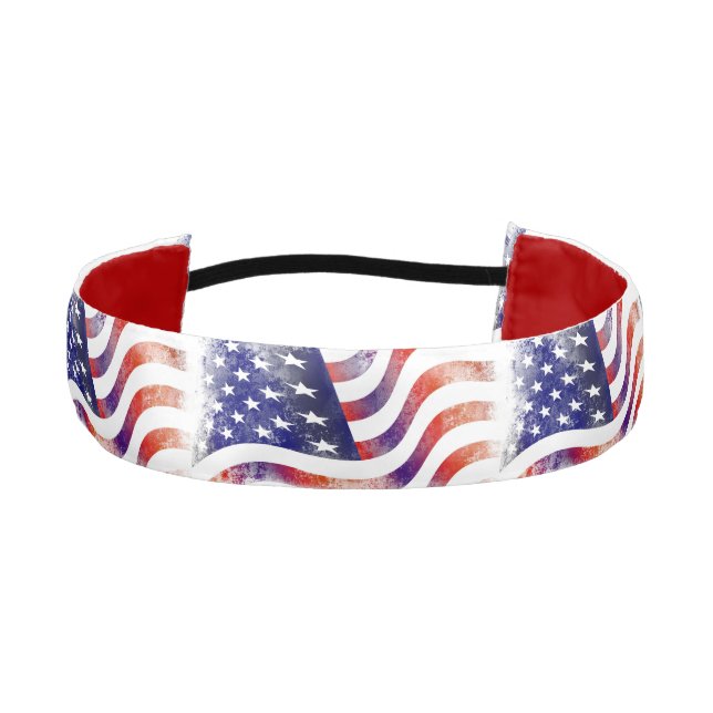 American Flag 1.5" - Headband (Front)