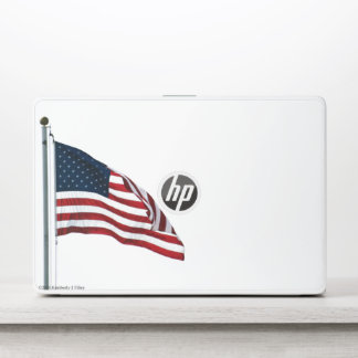 American Flag 2371 HP Laptop Skin