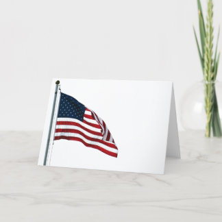 American Flag 2371 Thank You Card