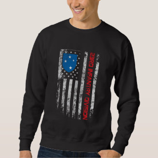 American Flag 23rd Infantry Division Veteran Shirt