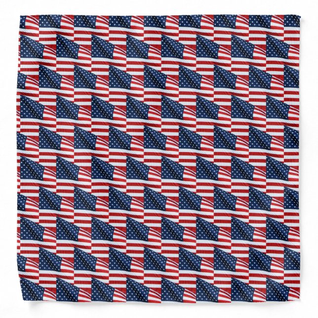 American Flag 2412 Bandana (Front)