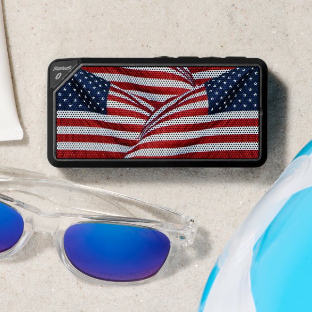 American Flag 2412 Bluetooth Speaker (Insitu(Beach))
