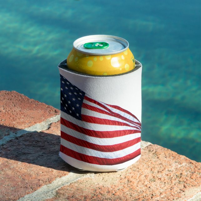 American Flag 2412 Can Cooler (In Situ Pool)