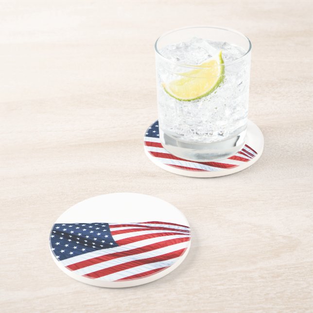 American Flag 2412 Coaster (Side)