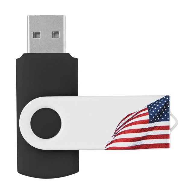 American Flag 2412 Flash Drive (Opened)