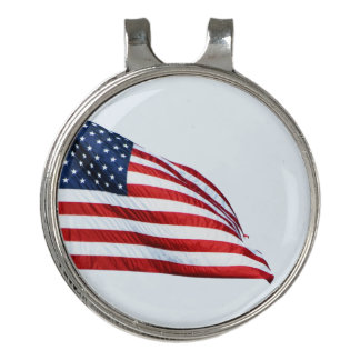 American Flag 2412 Golf Hat Clip