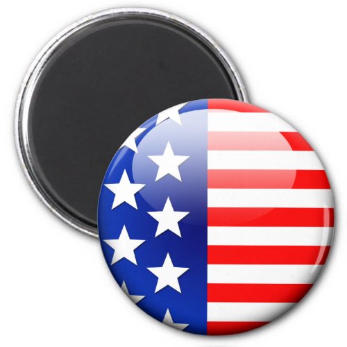 American Flag 20 Magnet