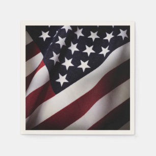 American Flag 2 Napkins