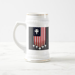 American Flag 4th of July-65079 Beer Stein