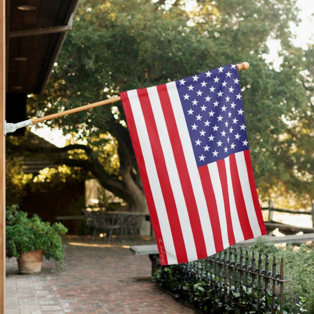American Flag 4th of July Independence Flag (In SItu)
