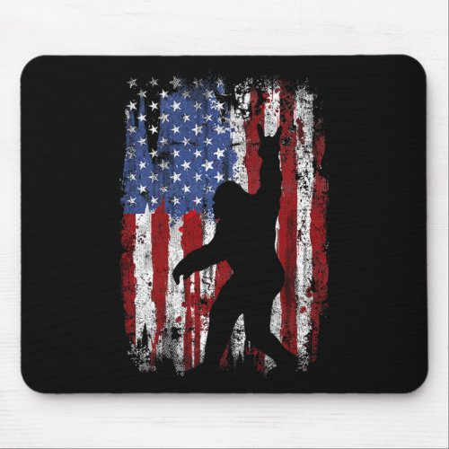 American Flag 4th Of July Patriotic 1  Mouse Pad