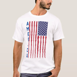 American Flag 4th of July T-Shirt