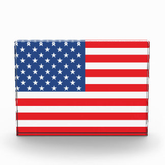 American Flag Acrylic Award