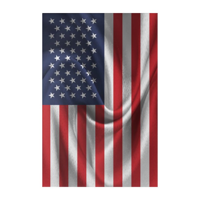 American Flag Acrylic Print (Front)