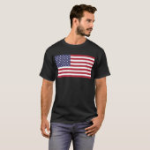 American Flag (add words if you want to) T-Shirt (Front Full)