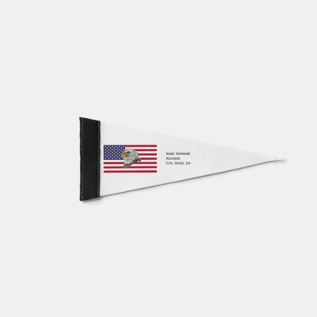 American Flag Address (Front)