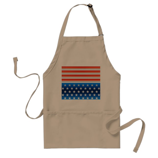 American Flag Adult Apron (Front)